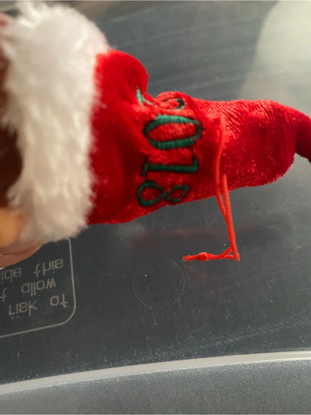Elf on The Shelf Doll Ornament Rubber Face Bendable Arms Legs 2018 Hat 7